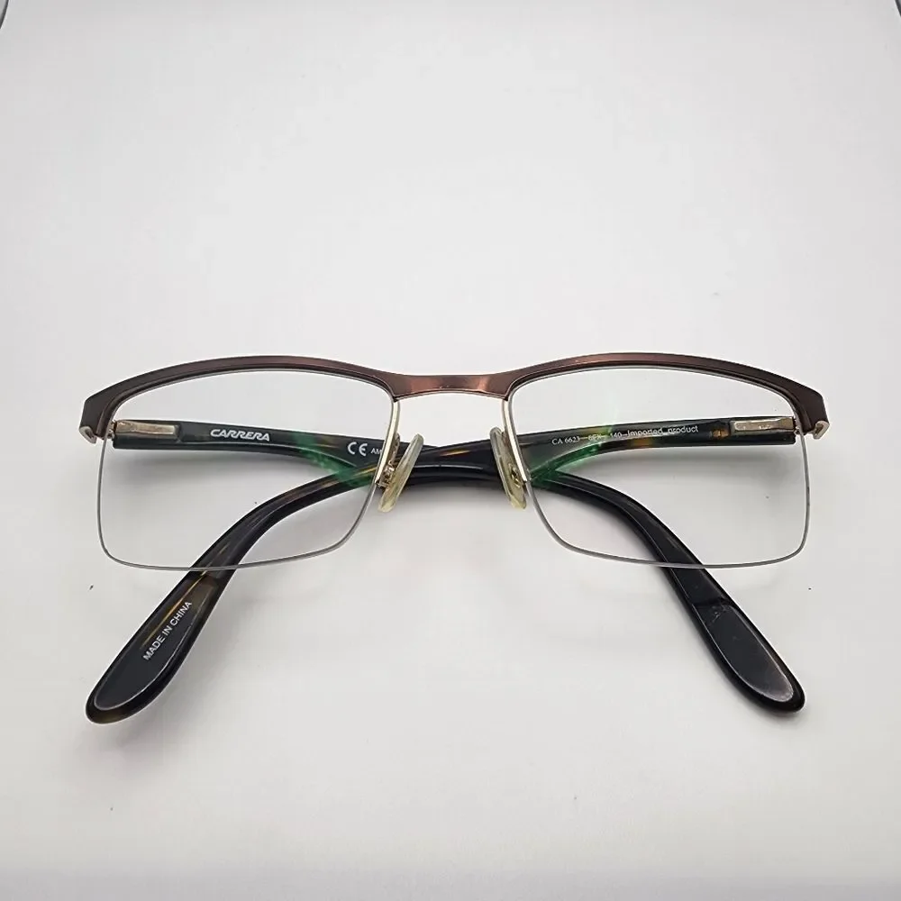Carrera Brown & Tortoiseshell Prescription Glasses Frames
